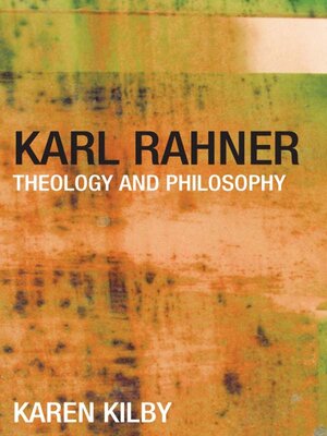 cover image of Karl Rahner